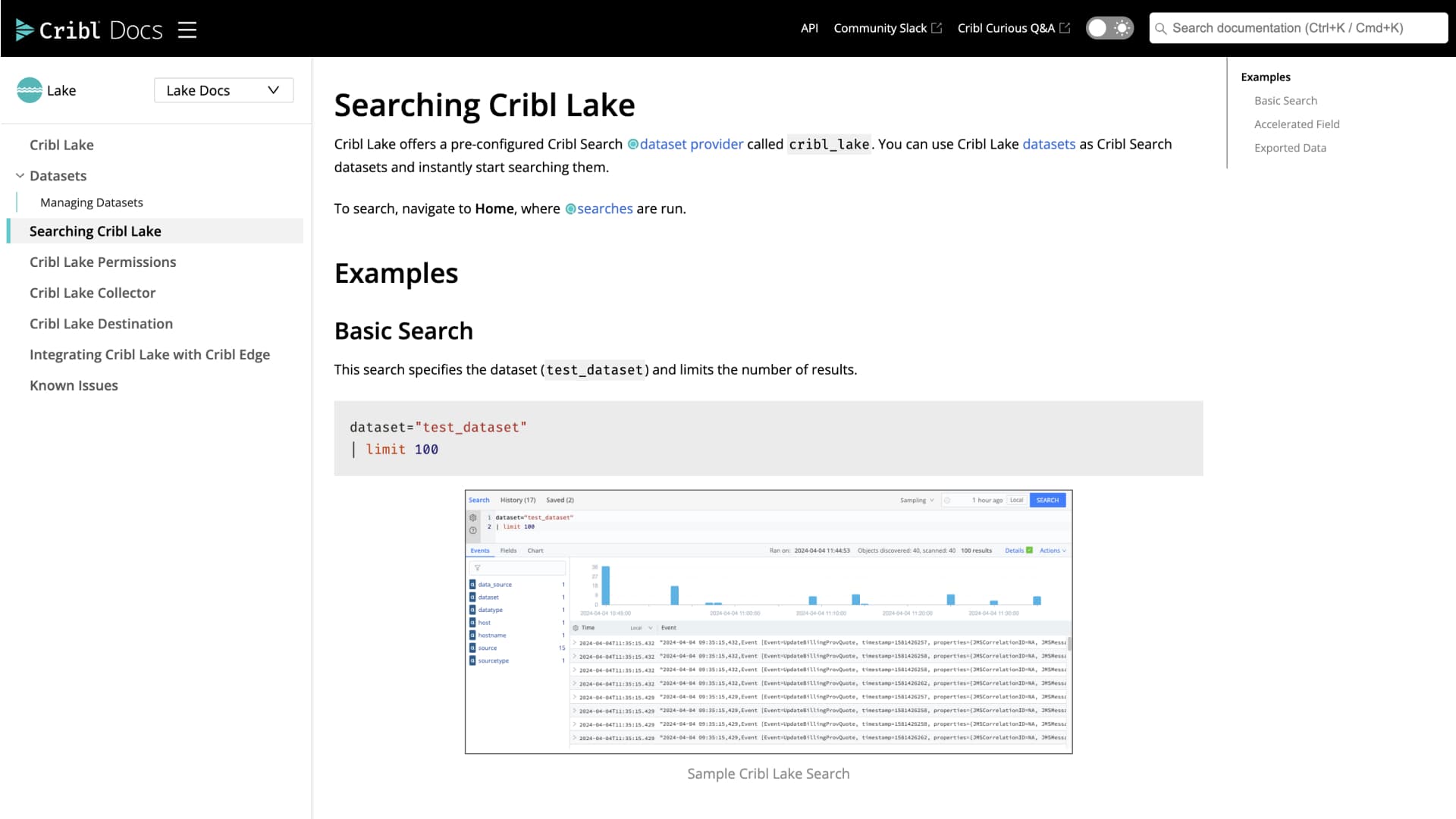Resources - Docs - Search Cribl Lake.jpg
